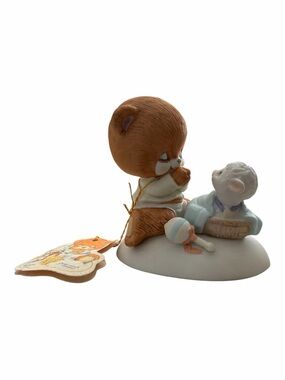 George Good Prayer Bear Porcelain Figurine Now I Lay Me Down To Sleep 1985